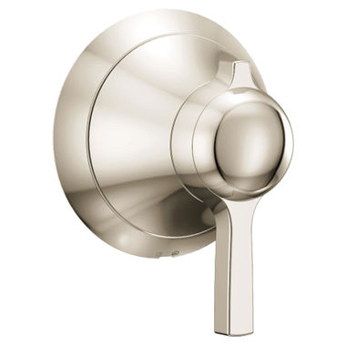 Click here to see Moen TS4202NL Moen Flara Volume Control Trim, Lever Handle, Polished Nickel - TS4202NL