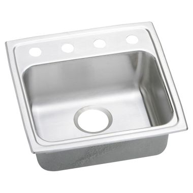 Click here to see Elkay LRADQ191840OS4 Elkay LRADQ191840OS4 Gourmet Stainless Steel Single Bowl Sink