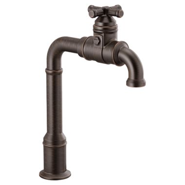 Click here to see Delta 1990LFC-RB-DST Delta Broderick Single Handle True Bar/Prep Faucet, Venetian Bronze - 1990LFC-RB-DST