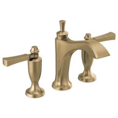 Click here to see Delta 3556-CZMPU-DST Delta Dorval Widespread Lavatory Faucet, 4