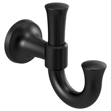 Click here to see Delta 75635-BL Delta Dorval Robe Hook, Matte Black - 75635-BL