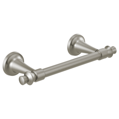 Click here to see Delta 756500-SS Delta Dorval Pivoting Toilet Paper Holder, Stainless - 756500-SS