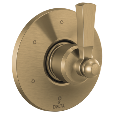 Click here to see Delta T11956-CZ Delta Dorval 6-Function Diverter Valve Trim, Lever Handle, Champagne Bronze - T11956-CZ