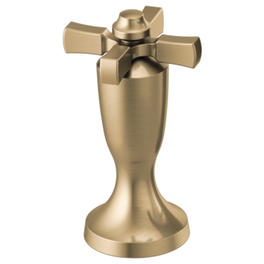 Click here to see Delta H570CZ Delta H570-CZ Dorval Cross Handle Kit for Roman Tub and WM Tub Filler, Champagne Bronze