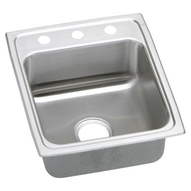 Click here to see Elkay LRADQ1720650 Elkay LRADQ1720650 Gourmet Stainless Steel Single Bowl Sink