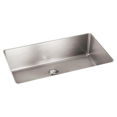 Click here to see Elkay ELUHH3017TPD Elkay ELUHH3017TPD Lustertone Iconix Single Bowl Undermount Sink with Perfect Drain - Luminous Satin 