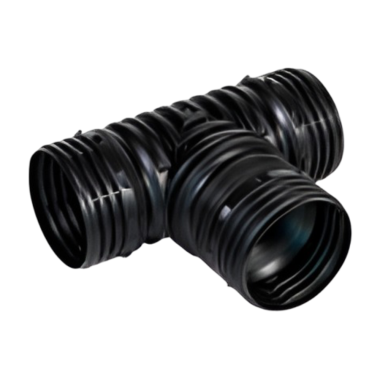 Click here to see Rainbird DFLXTYCON Rain Bird FLEXDrain Flexible Tee Wye Fitting For Downspouts, Flex Pipe, Corrugated Pipe, 4