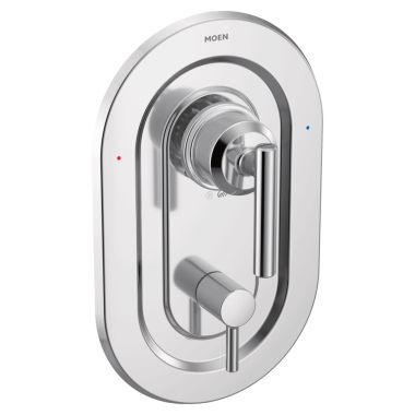 Click here to see Moen T2900 Moen Gibson Posi-Temp Valve Trim w/ 3-Function Diverter, Lever Handles, Polished Chrome - T2900