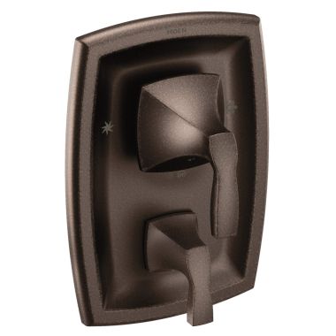 Click here to see Moen T2690ORB Moen Voss Posi-Temp Valve Trim w/ 3-Function Diverter, Lever Handles, Oil Rubbed Bronze - T2690ORB