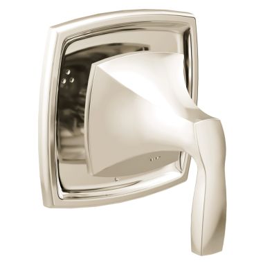 Click here to see Moen T4612NL Moen Voss Multi-Function Transfer Valve Trim, 360-Degree Rotation Lever Handle, Polished Nickel - T4612NL