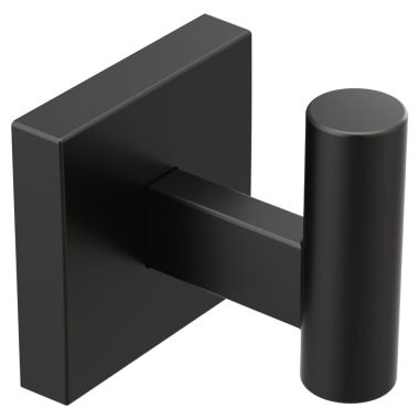 Click here to see Moen BP1803BL Moen Triva Single Robe Hook, Zinc Constructed - Matte Black - BP1803BL
