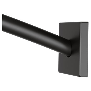 Click here to see Moen CSR2168BL Moen CSR2168BL Triva Adjustable Curved Shower Rod - Matte Black