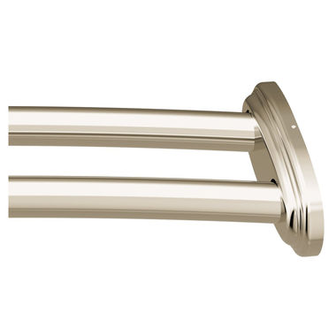 Click here to see Moen DN2141NL Moen DN2141NL Adjustable Curved Shower Rod - Polished Nickel