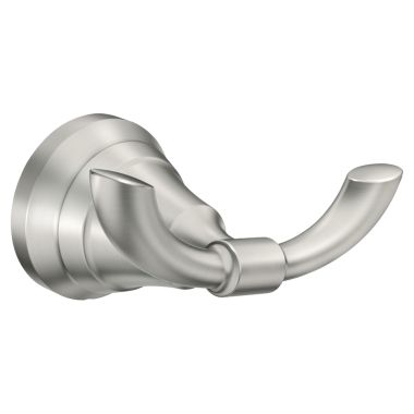 Click here to see Moen MY0303BN Moen MY0303BN Halle Double Robe Hook - Brushed Nickel 