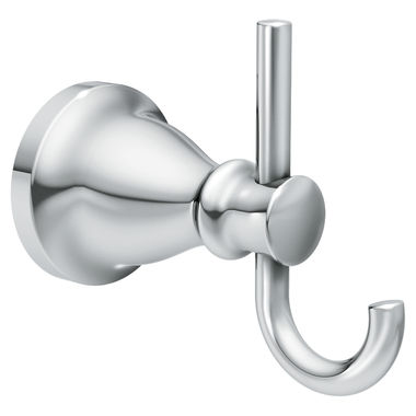Click here to see Moen MY2703CH Moen Hilliard Double Robe Hook, Chrome - MY2703CH