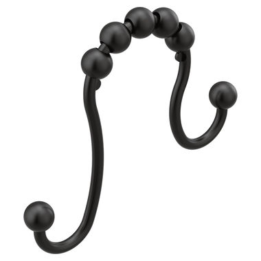 Click here to see Moen SR2201BL Moen SR2201BL Moen Shower Curtain Rings - Matte Black 