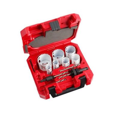 Click here to see Milwaukee 49-22-3090 Milwaukee 49-22-3090 12 Pieces Hole Dozer with Carbide Teeth Kit