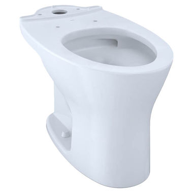 Click here to see Toto CT746CUG#01 TOTO CT746CUG#01 Drake Dual Flush Elongated Toilet Bowl Only - Cotton White