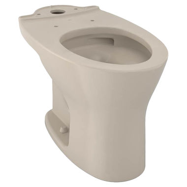 Click here to see Toto CT746CUG#03 TOTO CT746CUG#03 Drake Dual Flush Elongated Toilet Bowl Only - Bone