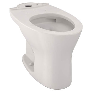 Click here to see Toto CT746CUFG#11 TOTO CT746CUFG#11 Drake Dual Flush Universal Height Toilet Bowl - Colonial White