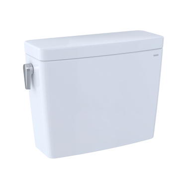 Click here to see Toto ST746EMA#01 TOTO Drake Toilet Tank with Left-Hand Trip Lever, 1.28/0.8 GPF, Close-Coupled, Cotton White - ST746EMA#01