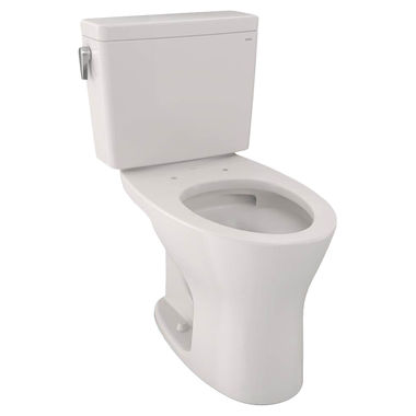 Click here to see Toto CST746CSMG#11 TOTO CST746CSMG#11 Drake Two-Piece Toilet 1.6 & 0.8 GPF Elongated Bowl - Colonial White