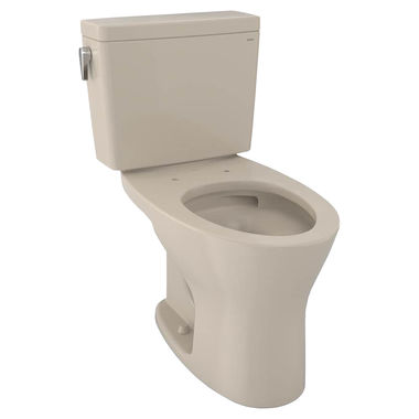 Click here to see Toto CST746CEMG#03 TOTO CST746CEMG#03 Drake Two-Piece Toilet 1.28 & 0.8 GPF Elongated Bowl - Bone