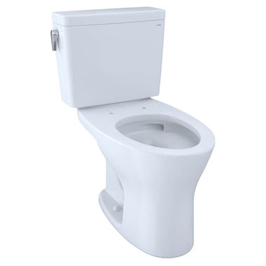 Click here to see Toto CST746CUMG#01 TOTO CST746CUMG#01 Drake Two-Piece Toilet 1.0 & 0.8 GPF Elongated Bowl - Cotton White