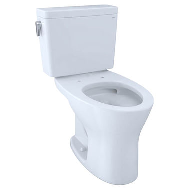 Click here to see Toto CST746CSMG#01 TOTO CST746CSMG#01 Drake Two-Piece Toilet 1.6 GPF & 0.8 GPF Elongated Bowl - Cotton White