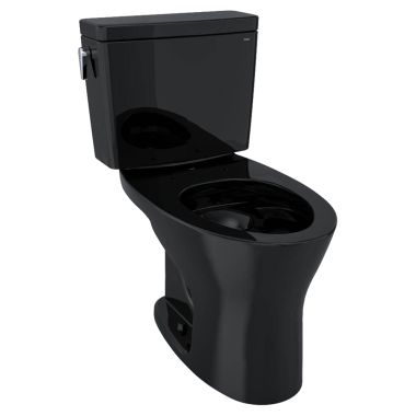 Click here to see Toto CST746CSMF#51 TOTO Drake Two-Piece Elongated Dual Flush 1.6 and 0.8 GPF Universal Height DYNAMAX TORNADO FLUSH Toilet, Ebony - CST746CSMF#51