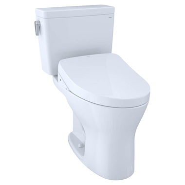 Click here to see Toto MW7463046CEMFGA.10#01 TOTO Drake WASHLET+ S500e Two-Piece Toilet - 1.28 GPF & 0.8 GPF - 10