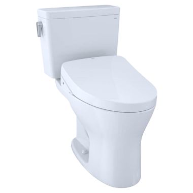 Click here to see Toto MW7463056CSMFGA.10#0 TOTO Drake WASHLET+ S550e Two-Piece Toilet - 1.6 GPF & 0.8 GPF - 10