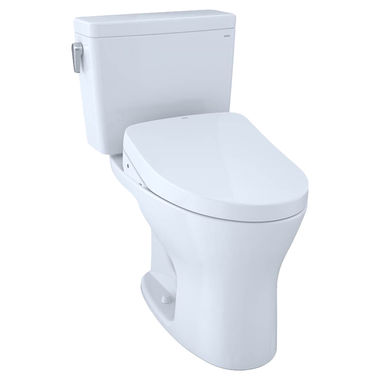Click here to see Toto MW7463056CEMFGA.10#01 TOTO Drake WASHLET+ S550e Two-Piece Toilet - 1.28 GPF & 0.8 GPF - 10