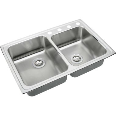 Click here to see Elkay LRAD250650 Elkay LRAD250650 Double Sink Lustertone Bowl