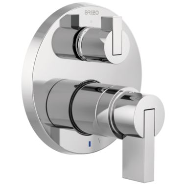 Click here to see Brizo T75P535-PCLHP Brizo Litze Pressure Balance Valve Trim w/ 3-Function Diverter Trim, Less Handles, Polished Chrome - T75P535-PCLHP