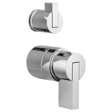 Click here to see Brizo HL75P32-PC Brizo Litze Polished Chrome Pressure Balance Lever Handle Kit with Diverter and Temperature Control, ADA - HL75P32-PC