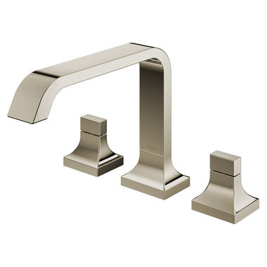 Click here to see Toto TBG08201U#BN TOTO GC Two-Handle Three-Hole Roman Tub Faucet Trim, Double-Bend Spout, Brushed Nickel - TBG08201U#BN