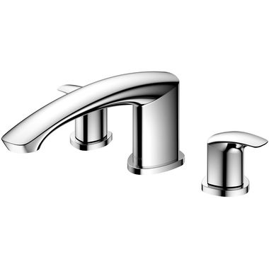 Click here to see Toto TBG09201U#CP TOTO GM Two-Handle Three-Hole Roman Tub Faucet Trim, Lever Handles, ADA-Compliant, Brass, Polished Chrome - TBG09201U#CP