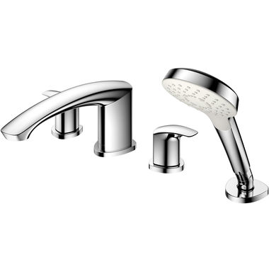 Click here to see Toto TBG09202U#CP TOTO GM Two-Handle Four-Hole Roman Tub Faucet Trim, Lever Handles, ADA, Less Hand Shower, Polished Chrome - TBG09202U#CP
