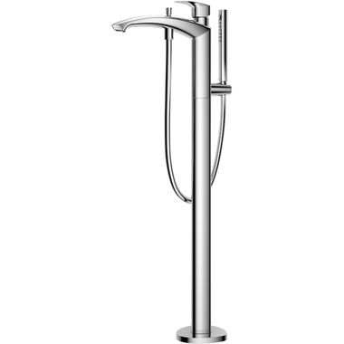 Click here to see Toto TBG09306U#CP TOTO GM Single-Handle Freestanding Tub Filler with 1.75 GPM Hand Shower, Lever Handle, COMFORT GLIDE, COMFORT WAVE, Polished Chrome - TBG09306U#CP