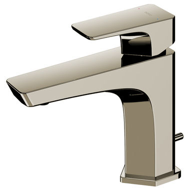 Click here to see Toto TLG07301U#BN TOTO GE Single-Handle Bathroom Sink Faucet with COMFORT GLIDE Technology, Brass Construction, WaterSense Certified, 1.2 GPM, Brushed Nickel - TLG07301U#BN