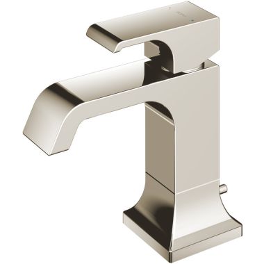 Click here to see Toto TLG08301U#PN TOTO GC Single-Handle Bathroom Sink Faucet with COMFORT GLIDE Technology, Brass Construction, 1.2 GPM, Polished Nickel - TLG08301U#PN