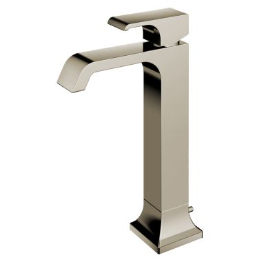 Click here to see Toto TLG08305U#BN TOTO GC Vessel Single-Handle Bathroom Sink Faucet with COMFORT GLIDE Technology, Brass Construction, 1.2 GPM, Brushed Nickel - TLG08305U#BN