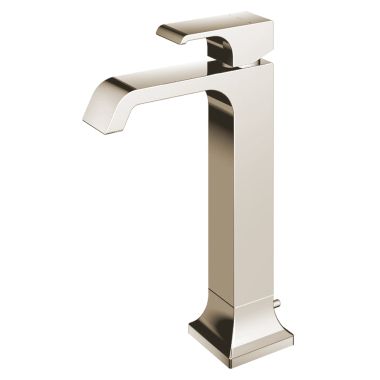 Click here to see Toto TLG08305U#PN TOTO GC Vessel Single-Handle Bathroom Sink Faucet with COMFORT GLIDE Technology, Brass Construction, 1.2 GPM, Polished Nickel - TLG08305U#PN
