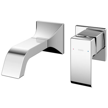 Click here to see Toto TLG08307U#CP TOTO GC Short Single-Handle Bathroom Sink Faucet with COMFORT GLIDE Technology, Wall-Mount, ADA Compliant, 1.2 GPM, Polished Chrome - TLG08307U#CP