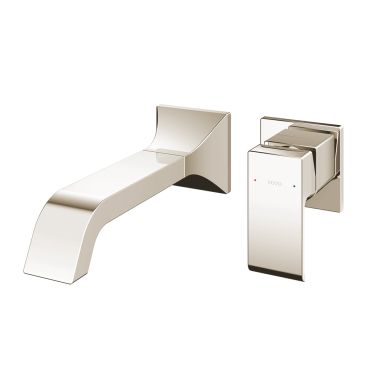 Click here to see Toto TLG08308U#PN TOTO GC Wall-Mount Long Single-Handle Bathroom Sink Faucet with COMFORT GLIDE Technology, ADA Compliant, 1.2 GPM, Polished Nickel - TLG08308U#PN