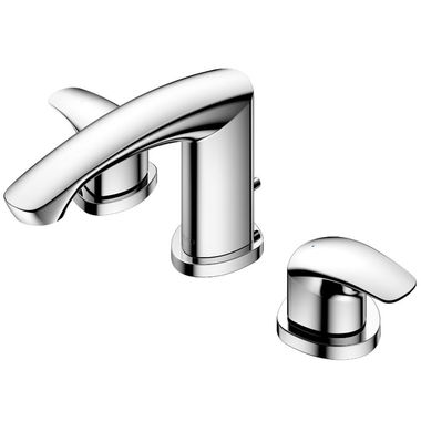 Click here to see Toto TLG09201U#CP TOTO GM Two-Handle Widespread Bathroom Sink Faucet with Metal Pop-Up Drain, Three-Hole, Lever Handles, 1.2 GPM, Polished Chrome - TLG09201U#CP
