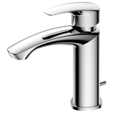 Click here to see Toto TLG09301U#CP TOTO GM 1.2 GPM Single Handle Bathroom Sink Faucet with COMFORT GLIDE Technology, WaterSense, Brass, Polished Chrome - TLG09301U#CP