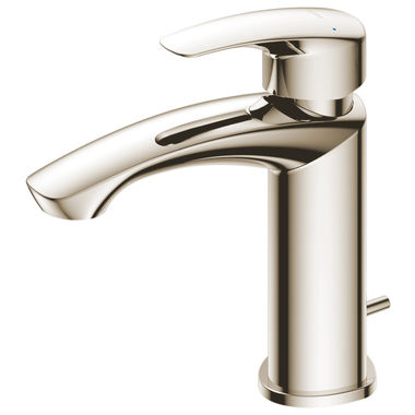 Click here to see Toto TLG09301U#PN TOTO GM 1.2 GPM Single Handle Bathroom Sink Faucet with COMFORT GLIDE Technology, WaterSense, Brass, Polished Nickel - TLG09301U#PN