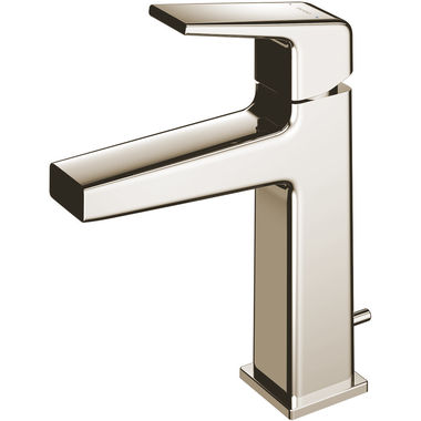 Click here to see Toto TLG10301U#PN TOTO GB Single-Handle Brass Bathroom Sink Faucet with Metal Pop-Up Drain, COMFORT GLIDE Technology, Single-Hole, 1.2 GPM, Polished Nickel - TLG10301U#PN